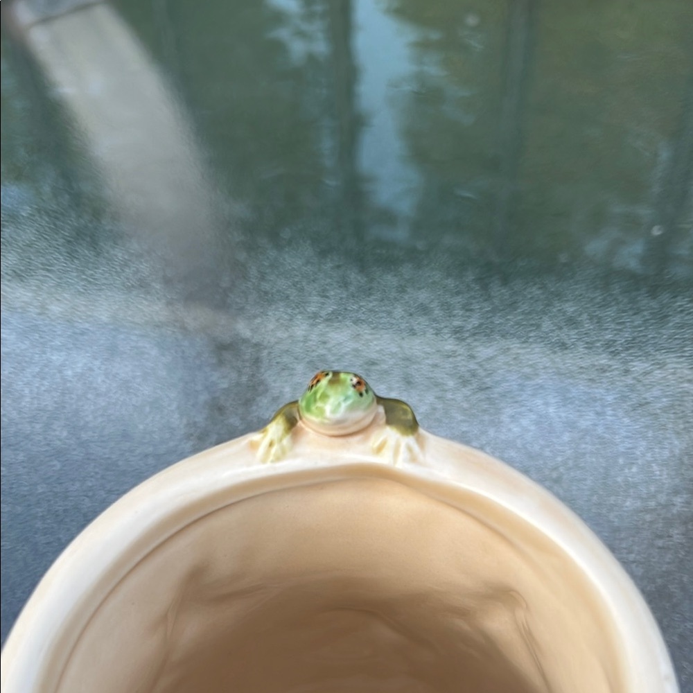 Frog Themed Ceramic Mug - Picture 2 of 11